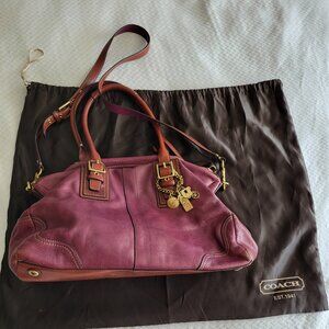 Vintage Coach crossbody satchel